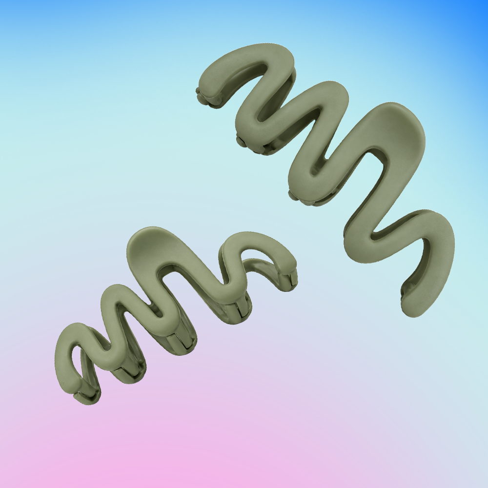 Wavy Claw Clip