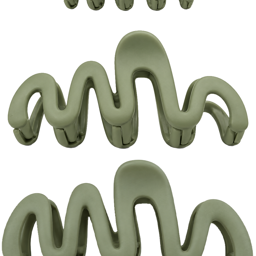 Wavy Claw Clip